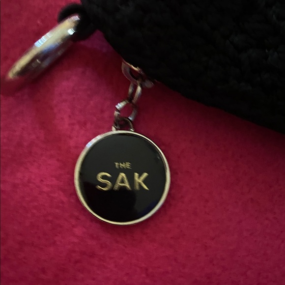 Black crochet hobo shoulder bag by The Sak - Picture 4 of 6